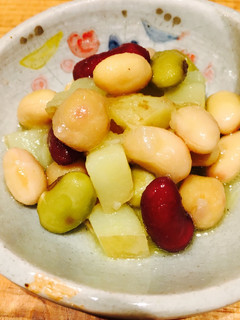 リンゴ酢で♩まろやかさっぱり豆マリネ-レシピのメイン写真
