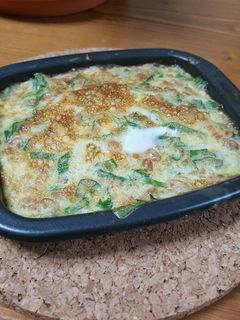 しらす入り納豆オムレツ。トースターで簡単-レシピのメイン写真