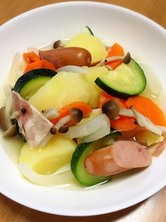 彩り野菜の洋風煮込み-レシピのメイン写真