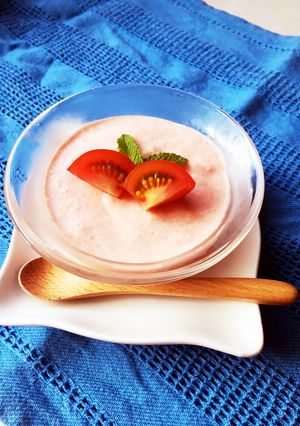 食べ過ぎ注意、ジャム入りヨーグルトムース-レシピのメイン写真