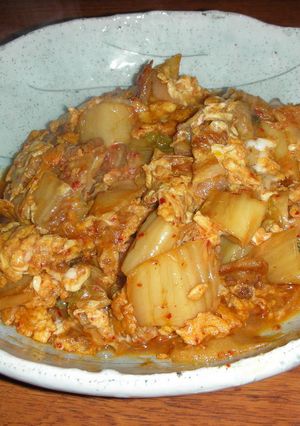 焼肉のタレでキムチチャンプルー-レシピのメイン写真