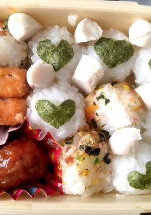 離乳食完了期 魚肉ソーセージ入り弁当-レシピのメイン写真