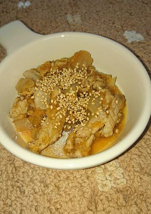 さっぱり！ポン酢の生姜焼き簡単すぎ！-レシピのメイン写真