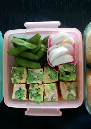 運動会のお弁当＜さいころオムレツ＞-レシピのメイン写真