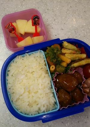 2017/6/16年少弁当-レシピのメイン写真