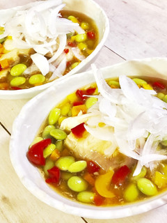 白身魚のソテー☆カラフルあんかけ-レシピのメイン写真