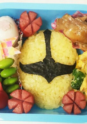 キャラ弁☆カジキイエローキュウレンジャー-レシピのメイン写真