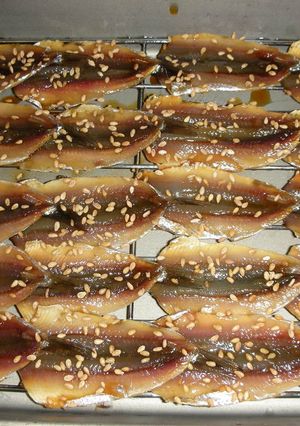 自分で作るイワシの味醂干し-レシピのメイン写真