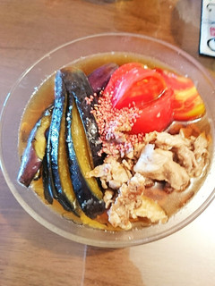 なすとトマトの冷やしうどん-レシピのメイン写真