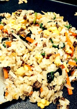 ホットプレートでビビンバ♪♪-レシピのメイン写真