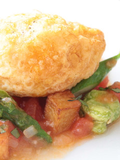 揚げ卵と季節野菜のソテー-レシピのメイン写真