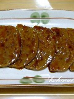 **黒はんぺんの甘辛煮**-レシピのメイン写真