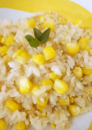 めっけもん♪とうもろこしのバター醬油ご飯-レシピのメイン写真