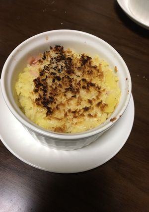 ココット皿で焼きコロッケ-レシピのメイン写真