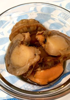 ホタテ煮物-レシピのメイン写真