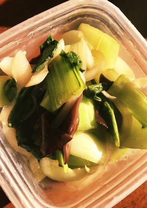 お弁当の小さいおかず→青梗菜の炒め物-レシピのメイン写真