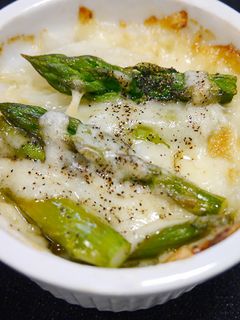 玉ねぎとアスパラのチーズ焼き-レシピのメイン写真