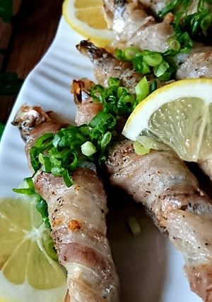 魚を食べよう♡肉巻きチーズししゃも-レシピのメイン写真