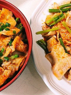 ご飯がススム!豚キムチ!-レシピのメイン写真