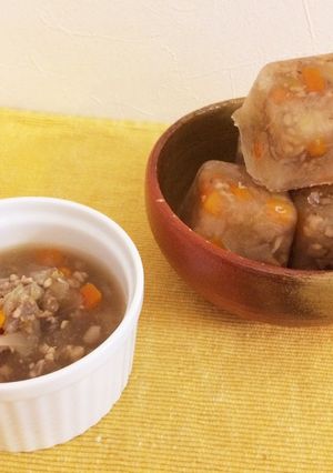炊飯器で離乳食☆和風の野菜キューブ-レシピのメイン写真