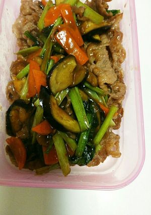 んま!牛肉と野菜の、んまんま焼き肉♪-レシピのメイン写真