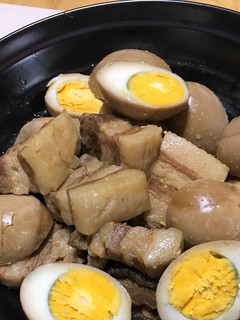 豚バラとゆで卵の柔らか煮込み-レシピのメイン写真