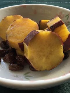 ホットクックDEさつまいものレーズン煮-レシピのメイン写真