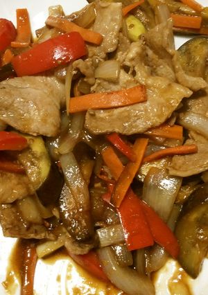 豚肉と夏野菜の味噌炒め煮-レシピのメイン写真