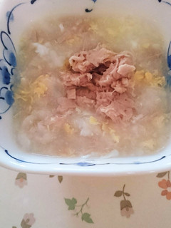 離乳食中期★まぐろ入りお粥★-レシピのメイン写真