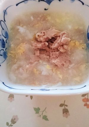離乳食中期★まぐろ入りお粥★-レシピのメイン写真