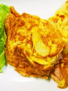 ボリューム満点❗簡単ポテトオムレツ-レシピのメイン写真