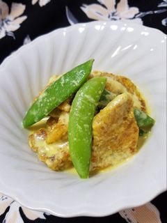 スナップエンドウ&鶏肉スパイシーカレー煮-レシピのメイン写真