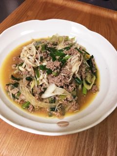 ニラと春雨の麻婆煮-レシピのメイン写真