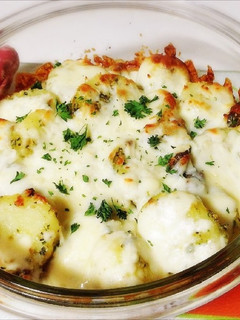 じゃがいものバジルソース焼き-レシピのメイン写真
