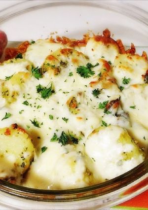 じゃがいものバジルソース焼き-レシピのメイン写真