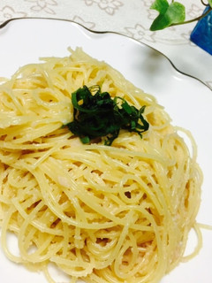 お母さんのシンプルたらこパスタ-レシピのメイン写真
