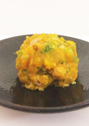 離乳食☆クリーミーかぼちゃサラダ-レシピのメイン写真
