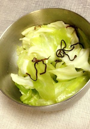 塩こんぶキャベツ-レシピのメイン写真