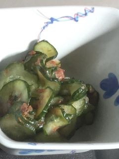 胡瓜の梅肉和え-レシピのメイン写真