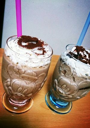 バナナモカチョコチップフラペチーノ-レシピのメイン写真