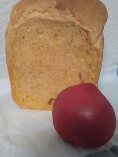 HBにポン♪ 皮ごと生トマトパン-レシピのメイン写真
