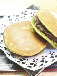 粉末緑茶でどら焼き-レシピのメイン写真