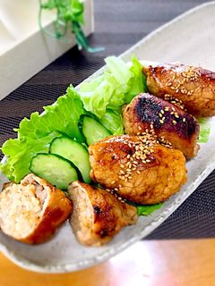 簡単!焼肉のたれでうまうまおにぎり-レシピのメイン写真