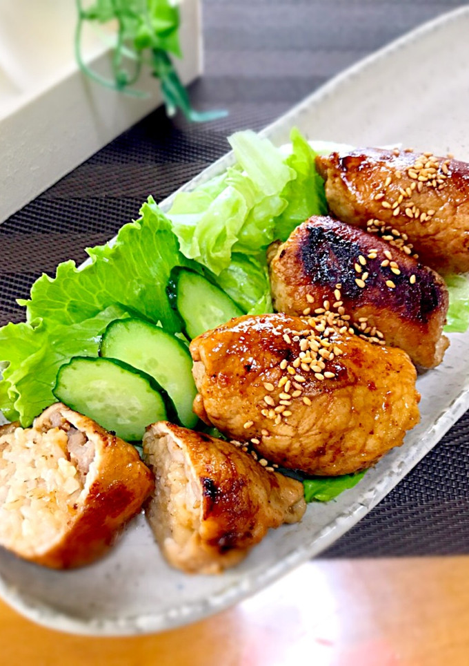 簡単！焼肉のたれでうまうまおにぎり-レシピのメイン写真