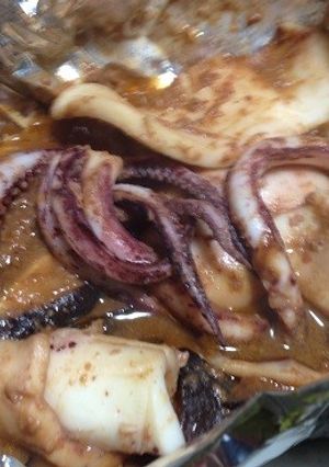 【減塩】イカのわた焼き-レシピのメイン写真