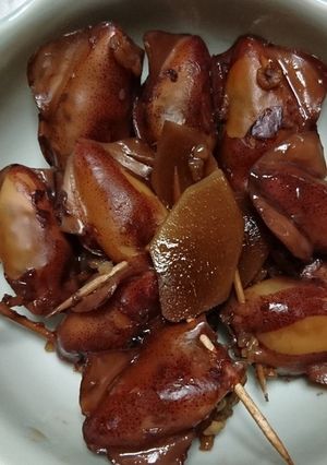 小イカの健康十五穀米めし-レシピのメイン写真