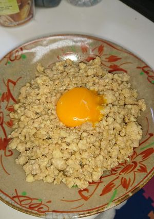 豆腐の効果でふんわり鳥そぼろ-レシピのメイン写真