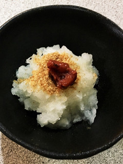 梅かつおおろし-レシピのメイン写真
