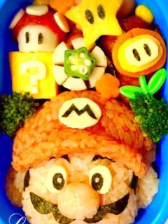 キャラ弁☆スーパーマリオ-レシピのメイン写真