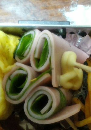 大葉とハムのクルクル-レシピのメイン写真